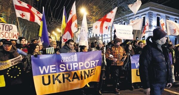 Ukrainian Georgian diplomatic relations