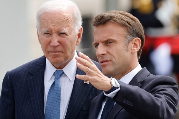 biden macron urge georgian dream