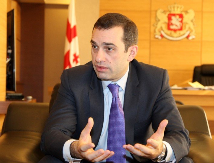 georgian defense minister