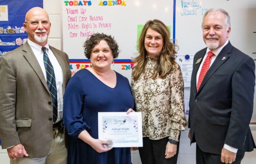 taylor georgia teacher of the year finalist recognition