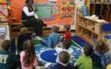 Elementary school classroom
