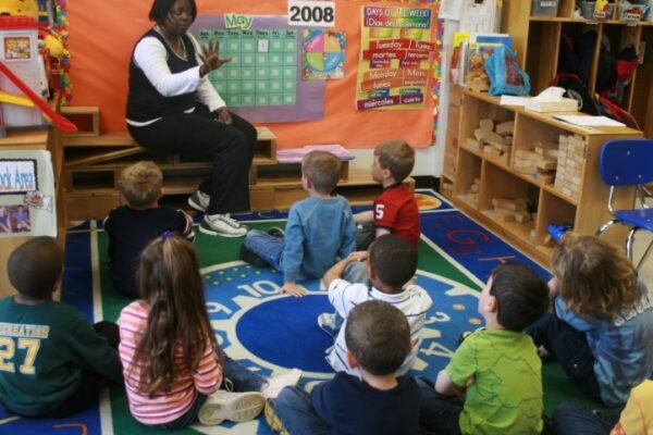Elementary school classroom