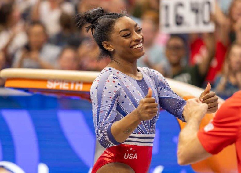 Gymnast Simone Biles