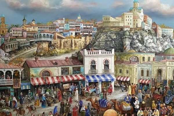 Tbilisi landscape art