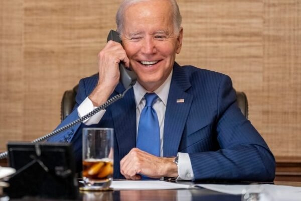 biden calls for calm political