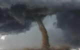 powerful tornado in indiana fields