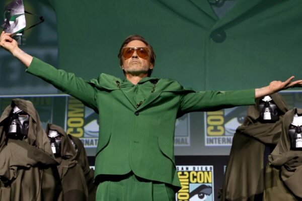 robert downey jr comic con doctor doom