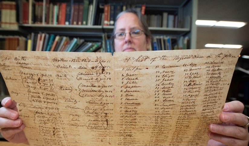 enslaved people project archives program