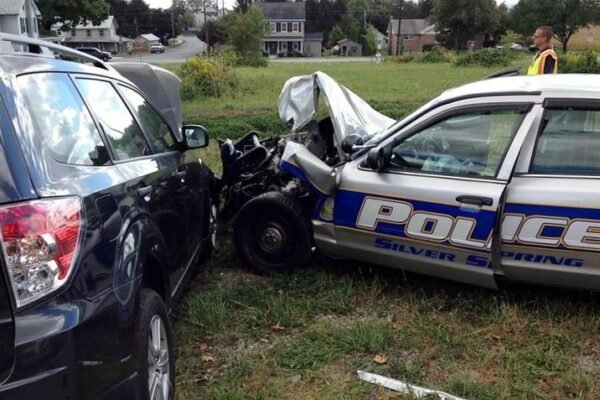 Clayton County Police officer vehicle accident