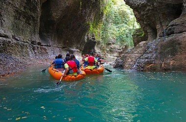 martvili canyon georgia travel