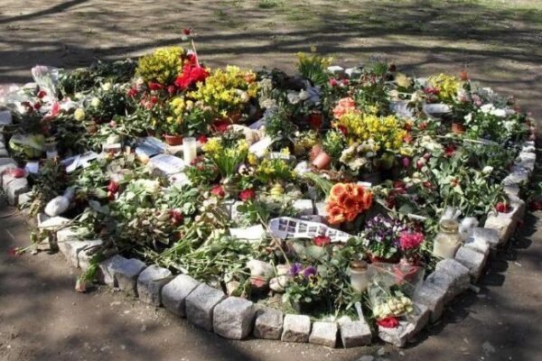 park tavern memorial flowers