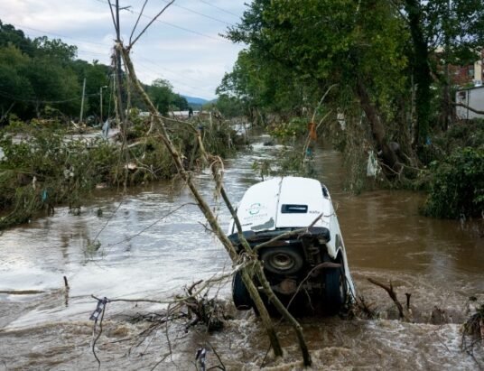 tropical storm helene flooding damage cobb county
