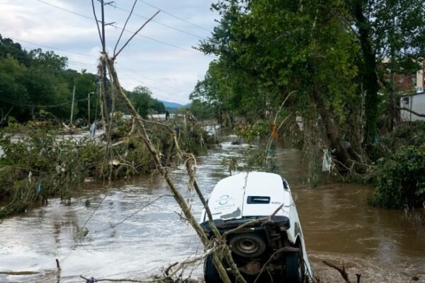tropical storm helene flooding damage cobb county