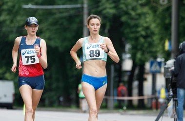 ukrainian couple wins tbilisi marathon