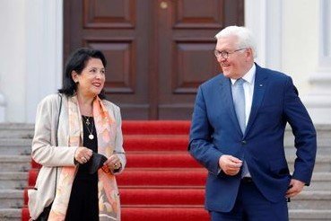 salome zurabishvili frank walter steinmeier