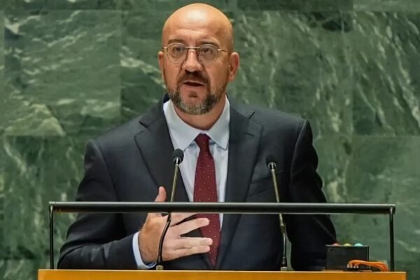 Charles Michel European Union Summit Budapest