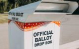 Fulton County absentee ballot drop box Atlanta