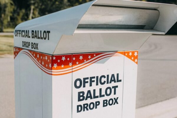 Fulton County absentee ballot drop box Atlanta