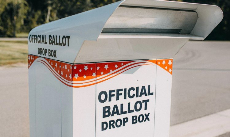 Fulton County absentee ballot drop box Atlanta