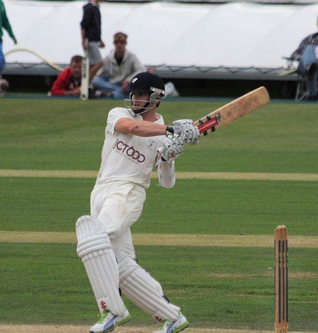 Georgia Plimmer New Zealand cricket match