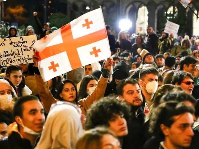 Georgia opposition rally November 23
