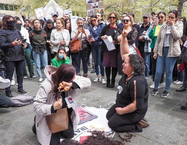 Iranian hijab protest