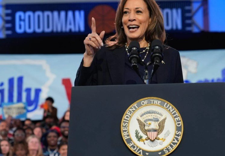 Kamala Harris election night 2024