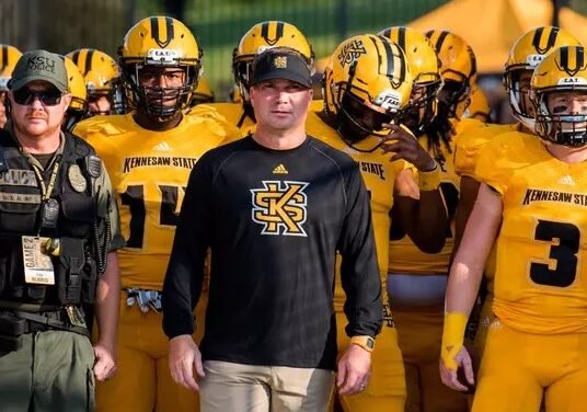 Kennesaw State football coach Brian Bohannon