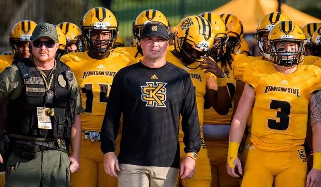 Kennesaw State football coach Brian Bohannon