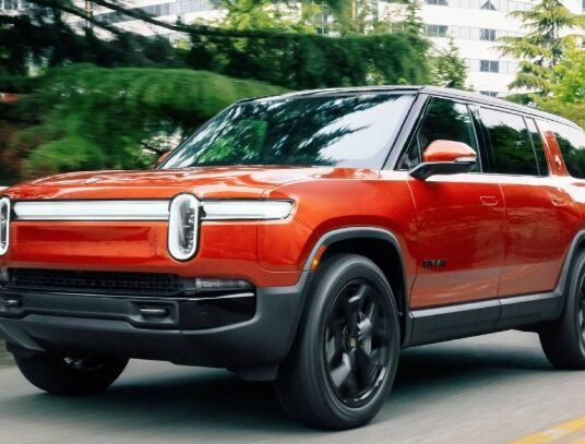 Rivian electric vehicle in Georgia