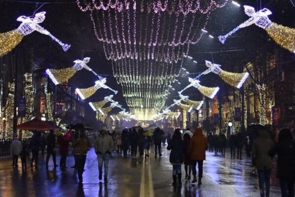 Tbilisi New Year lights