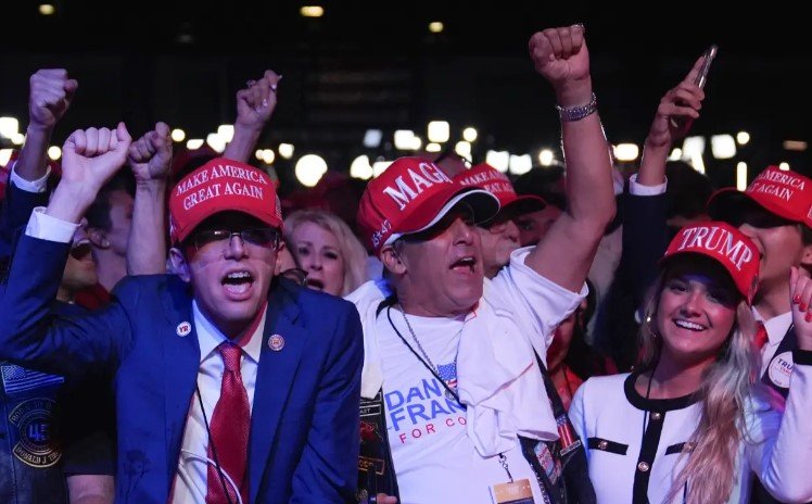 Trump election night North Carolina victory