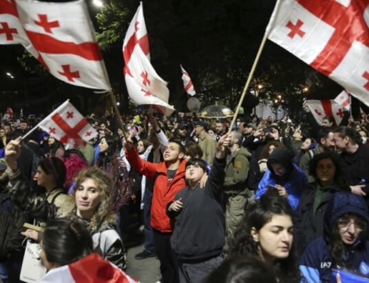 Bidzina Ivanishvili Georgian protests 2024