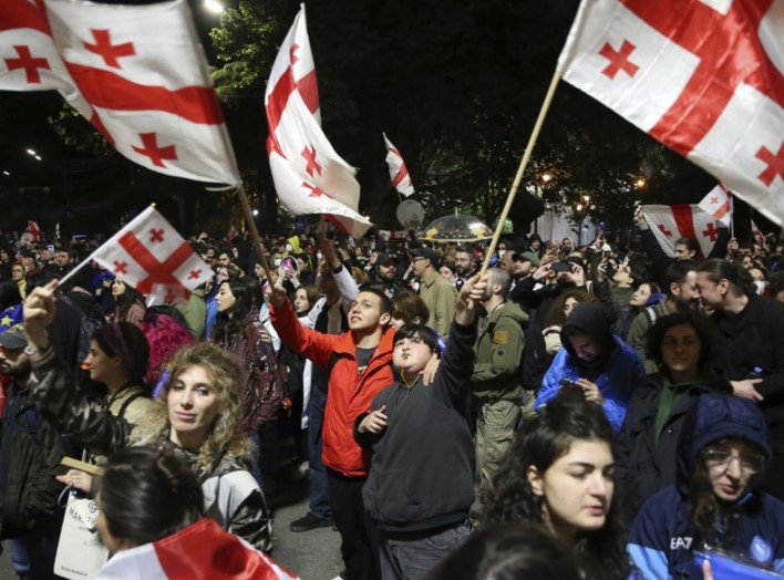 Bidzina Ivanishvili Georgian protests 2024
