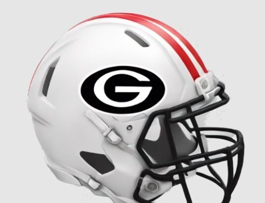 Georgia Bulldogs football helmet