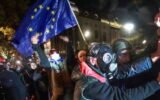 Georgia EU protests Tbilisi 2024