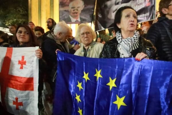 Georgia Tbilisi protest December 14 election