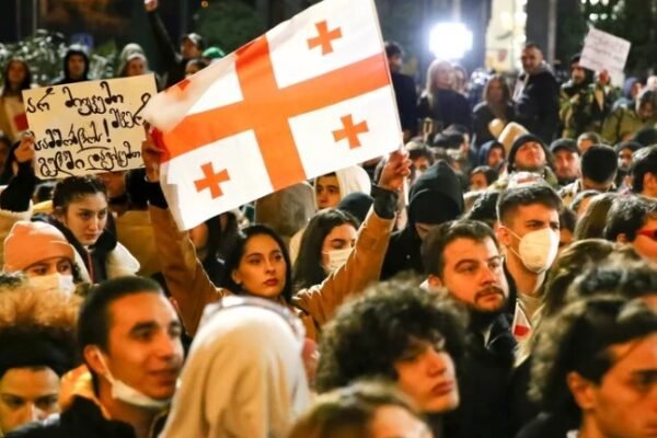 Georgia Tbilisi unrest protests