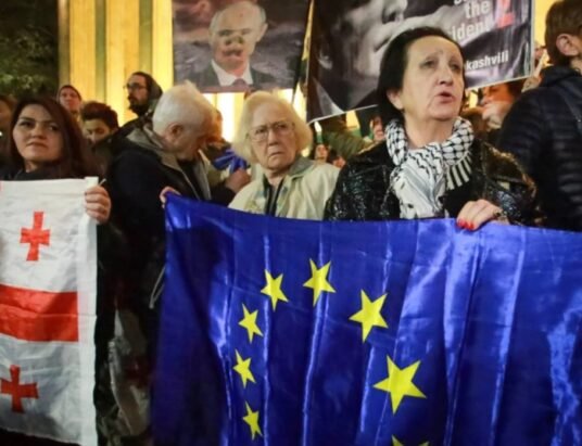 Georgia opposition protest December 4 2024 Tbilisi