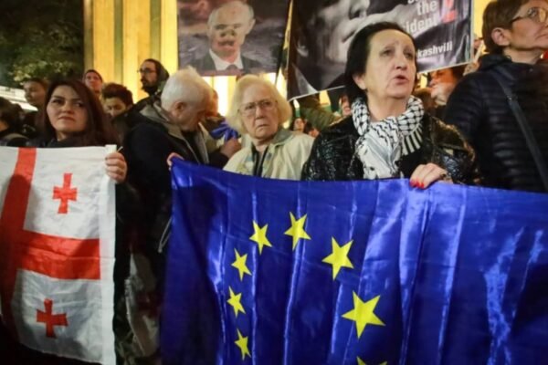 Georgia opposition protest December 4 2024 Tbilisi