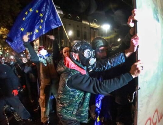 Georgia political crisis Tbilisi protests
