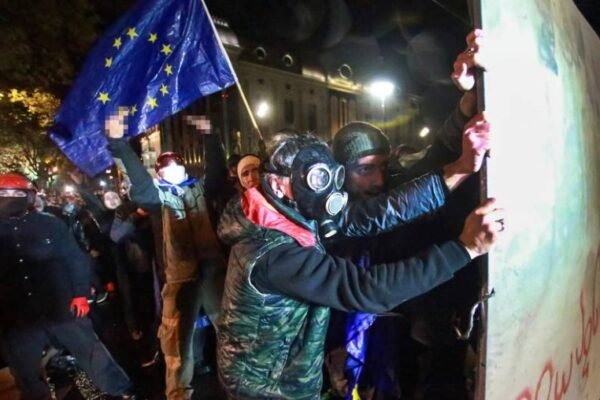 Georgia political crisis Tbilisi protests