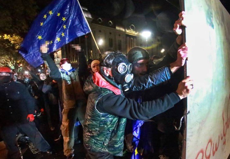 Georgia political crisis Tbilisi protests