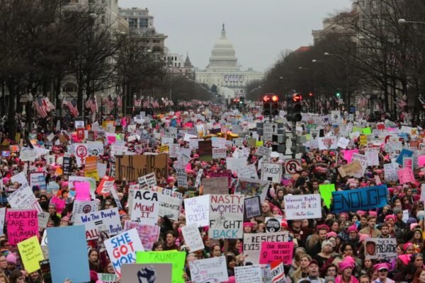 Georgia political protests inauguration 2024