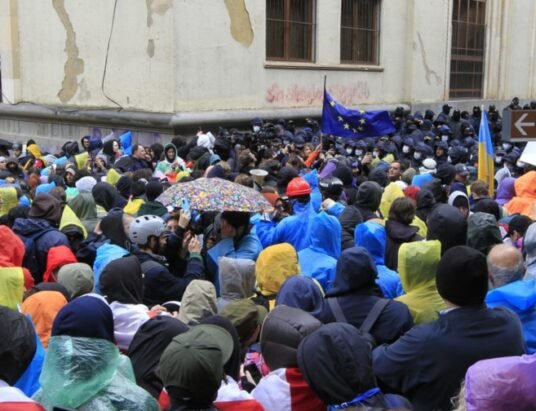 Georgia protests Tbilisi parliament December 2024