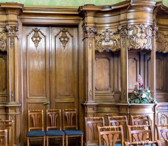 Georgian antique furniture in Saint Petersburg