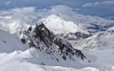 Gudauri ski resort panoramic