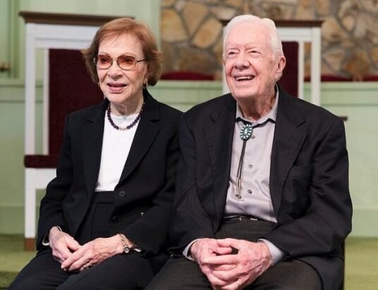 Jimmy Carter Rosalynn Plains Georgia