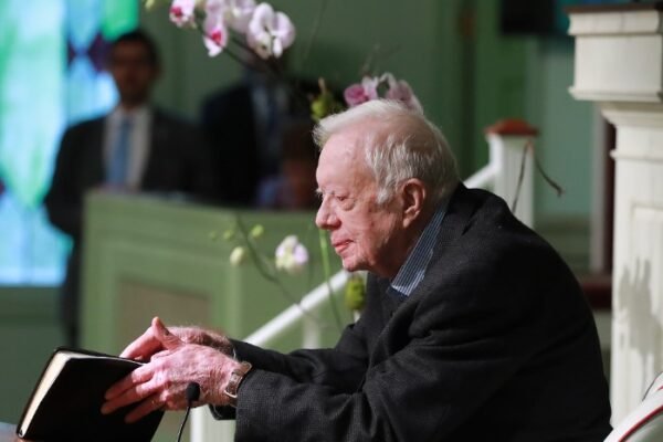 Jimmy Carter teaching Sunday school Maranatha Baptist