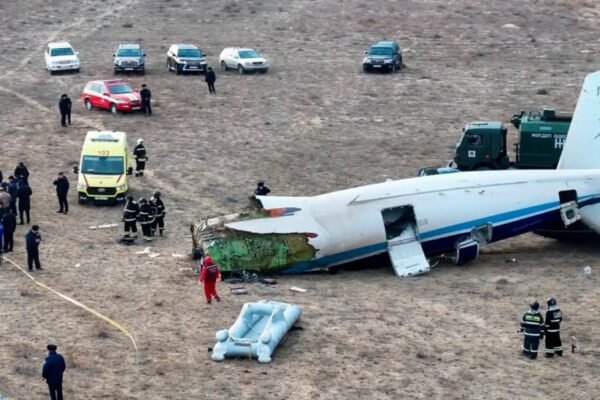 Kazakhstan plane crash aftermath